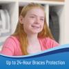 OrthoDots Clear  24-Hour Protection | Sticks Better Than Dental Wax | Moisture Activated Braces Wax Alternative for Pain Caused by Braces, Clear Aligner Trays, and Other Orthodontic Appliances view 2