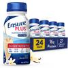 Ensure Plus Vanilla Nutrition Shake With Fiber | Meal Replacement Shake | Ready to Drink | 16g Protein and 27 Vitamins and Minerals | 8 fl oz - 24 Pack view 1