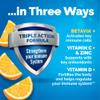 Emergen-C Immune+ Triple Action Immune Support Powder, BetaVia (R), 1000mg Vitamin C, B Vitamins, Vitamin D and Antioxidants, Super Orange, Back to School Essentials  50 Count view 3