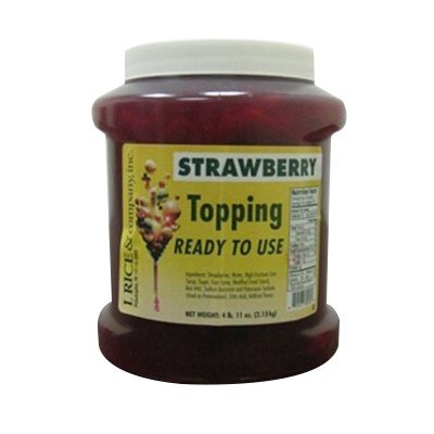 I.Rice & Company Ready To Use Ice Cream Topping, 1/2 gal. Jar | 1 Each