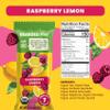 Bearded Brothers Vegan Organic Food Bar - Raspberry Lemon, 12 Pack, Gluten Free, Paleo, Non GMO, Soy Free, Low Glycemic, No Sugar Added, Packed with Protein, Fiber view 2