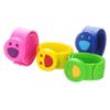 Kids Essential Oil Diffuser Bracelets Kit,4-pack Eco-friendly Silicone Wristbands,with 20 Felt Refill Pads,Aromatherapy Slap Bracelets for Girls Boys Women view 2