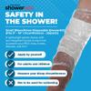 PICC Line Shower Cover - 25 Pack - Small (9-16) Waterproof Arm - Knee Protector for PICC Bandages Wounds Surgery - Disposable Sleeve for Bathing Showering - Tattoo First aide view 3