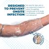 PICC Line Shower Cover - 25 Pack - Small (9-16) Waterproof Arm - Knee Protector for PICC Bandages Wounds Surgery - Disposable Sleeve for Bathing Showering - Tattoo First aide view 4