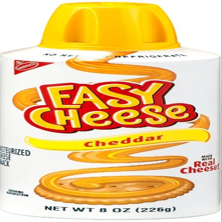 Kraft Easy Cheese, Cheddar, 8 oz (Pack of 6)