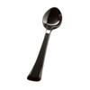 500 4" Disposable Mini Dessert Spoons Black Appetizers Tastings Spoons Plastic Black Spoons Flatware Cutlery Ice Crem Spoon view 1