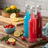 Time For Treats 3-Pack Sugar Free Cherry, Blue Raspberry, Watermelon Syrup 16.9 Fluid Ounce Per Bottle for Snow Cones, Homemade Sodas, Cocktails, Coffee, Baking and More view 3