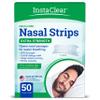 Instaclear Extra-Strength Nasal Breathing Strips Clear 50 ct | Works Instantly, Nasal Congestion Relief, Stops Snoring, Cold & Allergy view 1