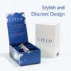 Cielo Pill Holders - Slim Single Chamber Keychain Pill Holder, Stainless Steel Pill Keychain Container, Waterproof Pill Case, Compact with Customizable Chambers, Stores 9 Aspirin-Sized Tablets view 3