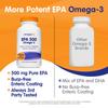 OmegaVia EPA 500, Purified Omega-3 Fish Oil Supplement, 500 mg EPA in Triglyceride Form, Burpless Fish Oil, Non-GMO, Gluten-Free, IFOS 5-Star, 120 Softgels view 4
