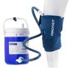 Aircast Cryo/Cuff System, Combines Focused Compression with Cold Therapy to Provide Optimal Control of Swelling to Minimze Hemathrosis, Edema, and Pain, Complete System with Medium Knee Cuff view 1