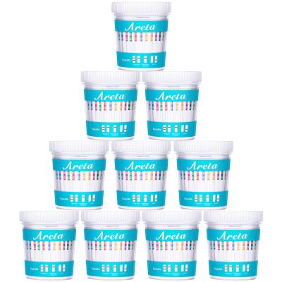 Areta 10 Pack 14 Panel Instant Urine Test Cup ACDOA-1144