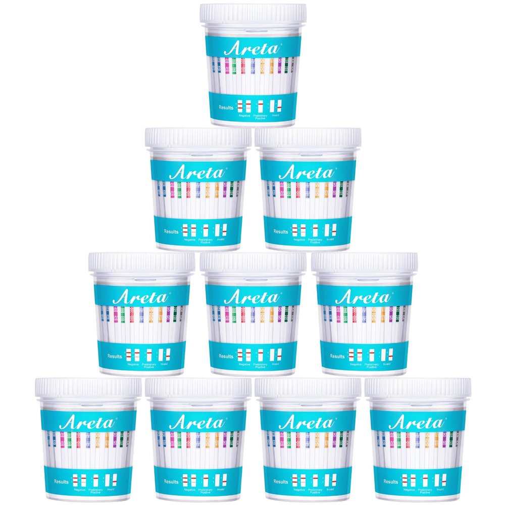 Areta 10 Pack 14 Panel Instant Urine Test Cup ACDOA-1144