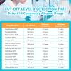 Areta 10 Pack 14 Panel Instant Urine Test Cup ACDOA-1144 view 2
