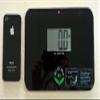 NewlineNY Auto Step On Super Mini Travel Bathroom Scale, 5.25" x 8.5" SBB0638SM: Black view 3