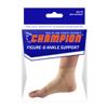 Champion Figure 8 Ankle Support, Light Elastic Compression Brace, Muscle Joint Recovery, Beige, Large view 4