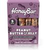 HoneyBar Snack Bar, Peanut Butter & Jelly, Gluten-Free, Non-GMO, Vegetarian, 1.4 oz bar, 5 count view 1
