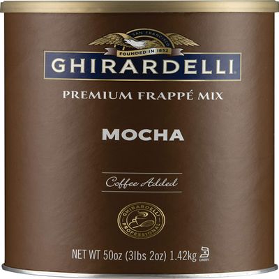 Ghirardelli Mocha Frappe, Powder, 3.12 lb (Pack of 1)