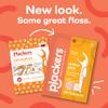 Plackers Orthopick Floss Picks, Unflavored, Designed for Braces, Fold-Out FlipPick, Tuffloss, Easy Storage with Sure-Zip Seal, 36 Count (4 Pack) view 2