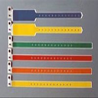 6334154 PT# 5072-16-PDJ Wristband Alert Red 10-1/4" Poly Snap "Allergy Alert" LF 250/Bx Made by Precision Dynamics Corp.