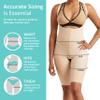 Marena SFBHS Womens Girdle with High Back, Short-Length - Post-surgical Shapewear Support - XX-Small, Black view 4