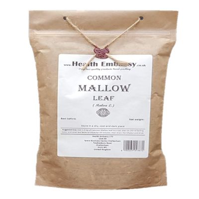 Common Mallow Leaf (Malva L. - Malvae Silvestris Folium) Health Embassy - 100% Natural (50g)