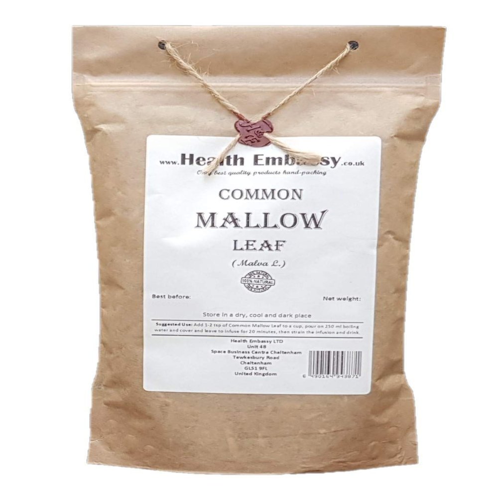 Common Mallow Leaf (Malva L. - Malvae Silvestris Folium) Health Embassy - 100% Natural (50g)