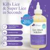 Kapow 8oz Head Lice Shampoo that Kills Lice & Eggs  Strong Yet Gentle Formula with Pleasant Scent, Non-Toxic, Pesticide-Free, Safe for Sensitive Scalps and Family Use view 3