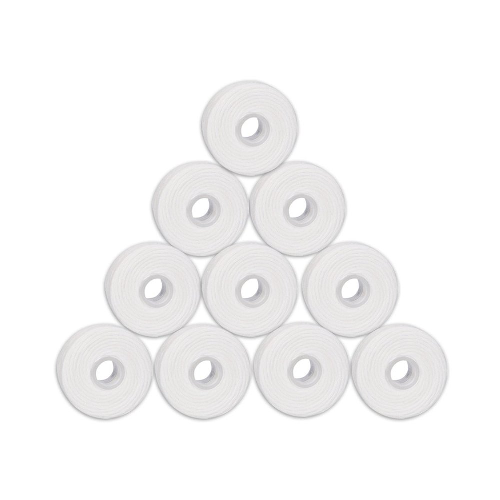 10 Rolls 50m Oral Hygiene Teeth Cleaning Wax Mint Flavored Dental Floss Spool Toothpick