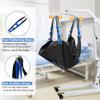 Patient Lift Sling - Full Body Sling for Toileting - Transfer Sling for Elderly and Disabled - Transfer Belt Sit to Stand Patient Lifting & Positioning Devices for Home Use (Large) view 4