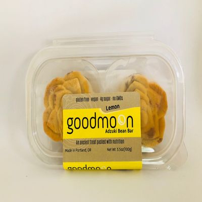 GoodMoon Adzuki Bean Bars, Lemon