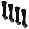 Nobles Assorted Black Diabetic Anti Skid/No Slip Hospital Gripper Socks, Great for Adults, Men, Women. Designed for Medical Hospital Patients but Great for Everyone (Size 10-13 - 9 Pairs) view 2