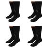 Nobles Assorted Black Diabetic Anti Skid/No Slip Hospital Gripper Socks, Great for Adults, Men, Women. Designed for Medical Hospital Patients but Great for Everyone (Size 10-13 - 9 Pairs) view 4