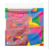 Edukit Cello Sheets 8.5 x 11.7 " 104 Pack 8 Assorted Colors, Cellophane Wrap, DIY Arts Crafts Decoration view 3