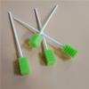 MUNKCARE Treated Dentifrice Oral Swabs- Dental Swabs Mouth Cleaning Sponge Swabs (250pcs, Fruit Green) view 2