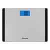 Escali Detecto D119 Low Profile Extra Wide Body Weight Bathroom Scale, Digital LCD Display, 440lb Capacity, 1 Count (Pack of 1), 16" L x 12" W x 1" H, Black and Grey view 1