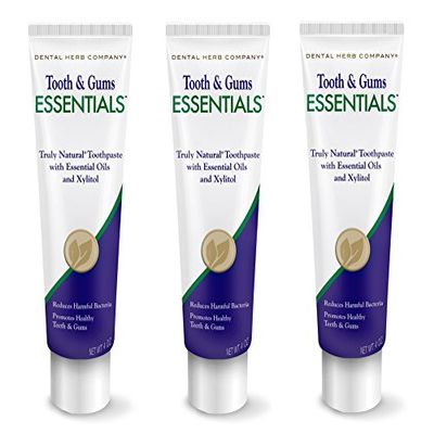 Dental Herb Company - Essentials Toothpaste (4 oz.) Fluoride-Free (3 Pack)