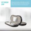 Healifty Double Sided Contact Lens Case, Contact Lens Travel Case with Built-in Mirror, Tweezer and Contact Solution Bottle, Leak Proof Daily Glasses and Contact Case 2 in 1 for Travel view 4