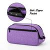 CURMIO Travel Carrying Bag Compatible for ResMed AirMini CPAP Machine and Accessories, Small Travel CPAP Equipment and Supplies Organizer Case, Purple, Bag Only view 4