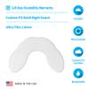 SOVA Aero Night Guard - Pre-Formed, Easy-to-Fit Protection for Teeth Grinding, Clenching - Jaw Pain, Bruxism, TMJ Relief - Odor, Taste Free - Remoldable Up to 20 Times - Non Toxic view 4