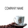 100 Blank (Coffee Beans) Plastic Gift, Credit, Reward Cards with HiCo Magnetic Stripe- 2 Tracks view 1