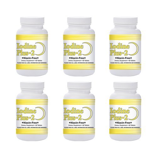 Natural Living Iodine Plus for Low Thyroid  6 Bottles