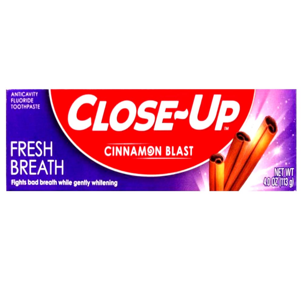 Close-Up Fluoride Toothpaste, Freshening Red Gel 4 oz (Pack of 2)