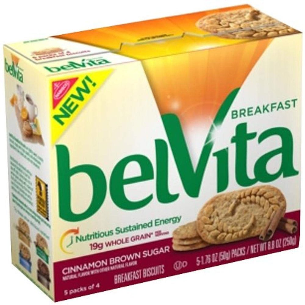Belvita Breakfast Bar, Cinnamon and Brown Sugar, 1.76 Ounce (Pack of 64)