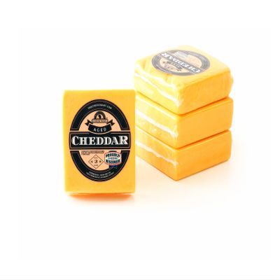 Aged Cheddar Cheese - 2 Years 4-Pack | (4) 8 oz pieces | Extra Sharp & Creamy Authentic Wisconsin Cheddar Cheese