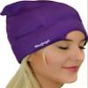 Magic Gel Migraine Ice Head Wrap - Real Migraine & Headache Relief | The Original Headache Cap | Cold, Comfortable, Dark & Cool; Endorsed by Physicians, Loved by Thousands - Purple view 1