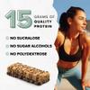 Ready Protein Bars  High-Protein Snack with 15g Whey Protein, With Flaxseeds and Omega-3s for Sustained Energy, Supports Lean Muscle and Recovery, No Artificial Sweeteners  Dark Chocolate Sea Salt, 12-Pack view 4