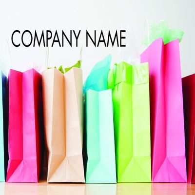 100 Blank (Gift Bags) Plastic Gift, Credit, Reward Cards with HiCo Magnetic Stripe- 2 Tracks
