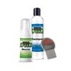 Nit Free Professional Lice Kit - 3 Step Kit Mousse 4oz, Shampoo 8oz Professional Stainless Steel Terminator Comb view 1