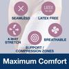 CarePocket Catheter Comfort Sleeve Leg Bag Holder All-Day Confidence by Carefix, Stretchable, Washable, Soft 750ml Urine Drainage and Nephrostomy Tube Bag Holder Stabilize and Fix Against Leg view 2